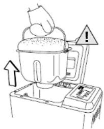 KOENIG B02106 - Herausnehmen des fertigen Brotes - 1
