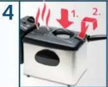 KOENIG Fry 3 - In der Fritteuse erstartes Frittierfett schmelzen   Faire fondre laGRAisse solidifiée dans la friteuse   Sciogliere il grasso indurito nella friggitrice - 5