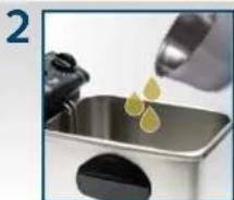 KOENIG Fry 3 - Ol filtrn/aufbewahren Filtrer/conserver I'huile Filtrare/conservare I'olio - 5