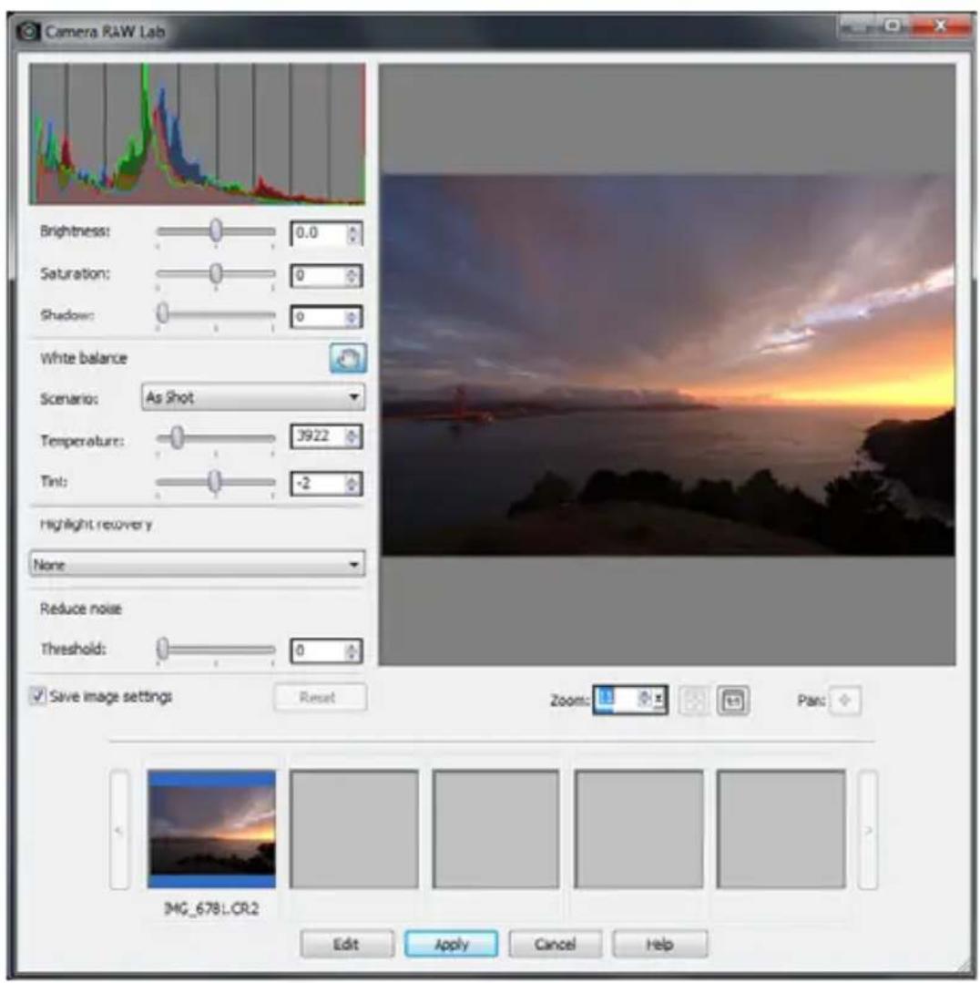 COREL PaintShop Pro X7 Ultimate - Utilisation du Labo de traitement RAW - 1