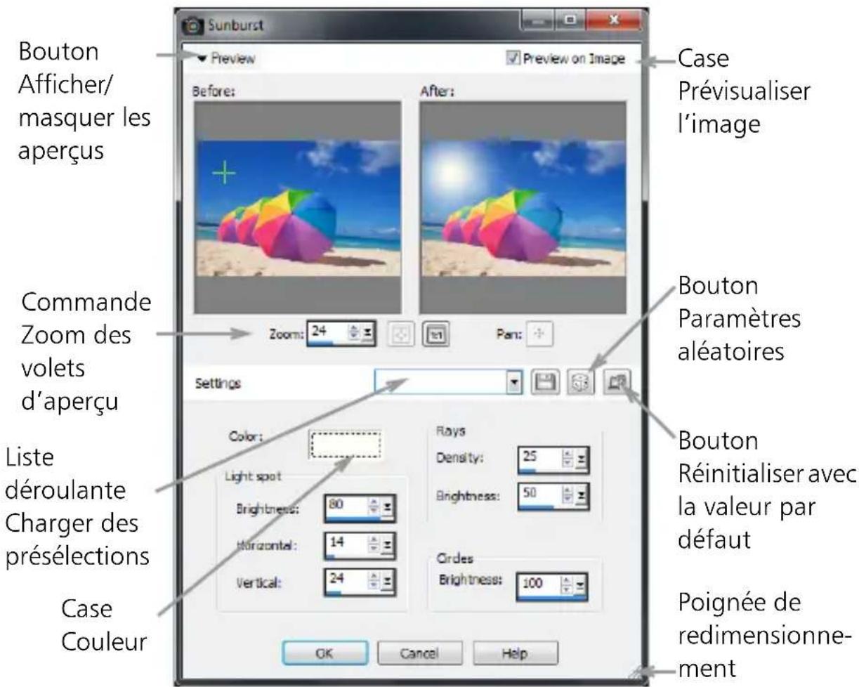 COREL PaintShop Pro X7 Ultimate - Sélection d'effets - 1