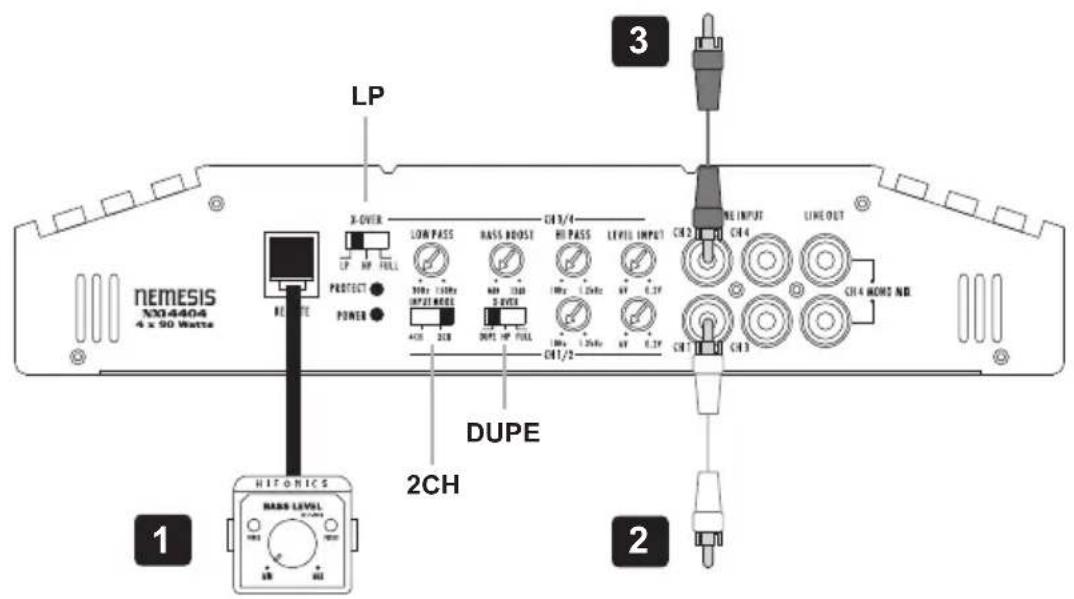 Hifonics NXi4404 - Procedimiento 5: - 5
