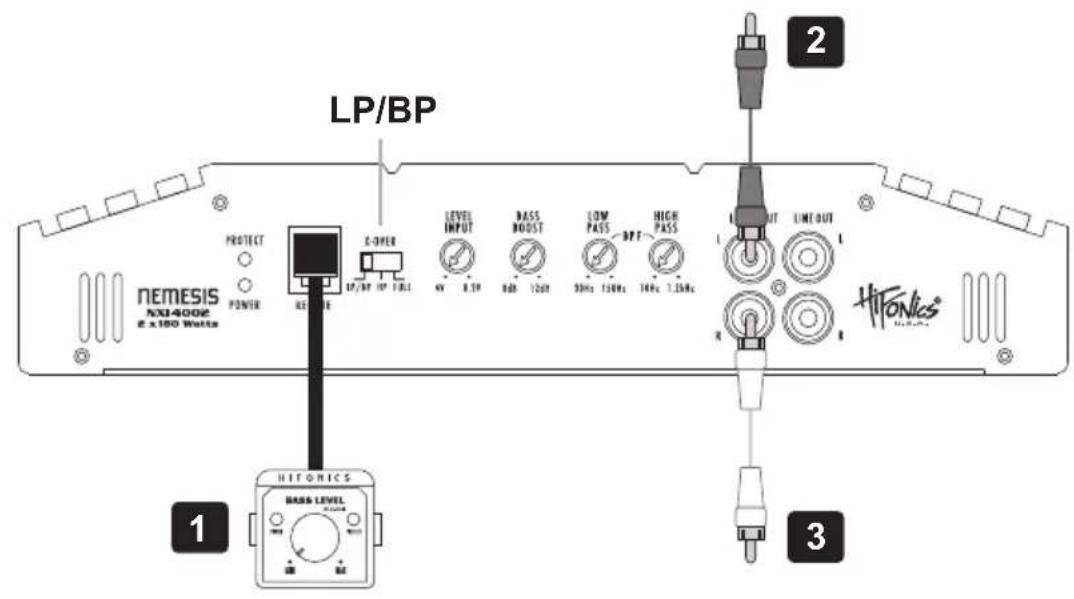 Hifonics NXi4002 - Procedimiento 5: - 5