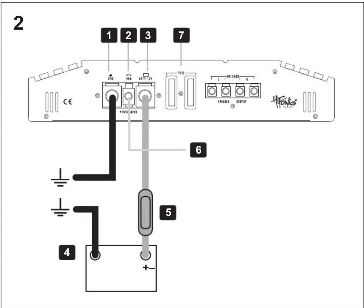 Hifonics NXi4002 - Procedimiento 5: - 2