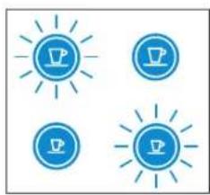 KOENIG Nespresso Capri B03125 - PROGRAMMING THE WATER VOLUME/ PROGRAMMATION DU VOLUME D'EAU - 2