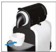 KOENIG Nespresso Capri B03125 - PROGRAMMIEREN DER TASSENFÜLLMENGE/ REGOLAZIONE DELLA QUANTITÀ - 3