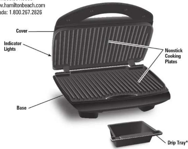 HAMILTON BEACH 25370 - Parts and Features - 1