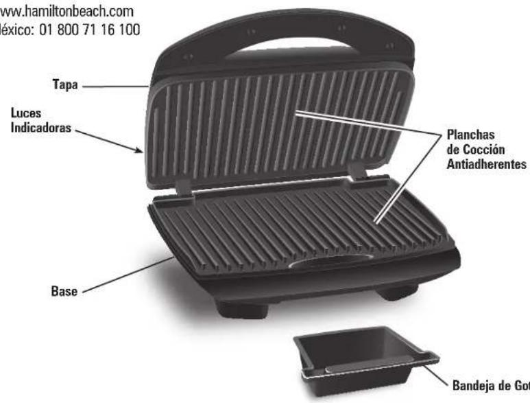 HAMILTON BEACH 25370 - Partes y Caracteristicas - 1