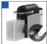 KOENIG Pixie Nespresso B03196 - NETTOYAGE/RÉINITIALISEZ LES RÉGLAGES USINE/CLEANINGRESET TO FACTORY SETTINGS - 9