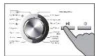 HAIER HW70B1426 - Demarrage du programme de lavage - 1