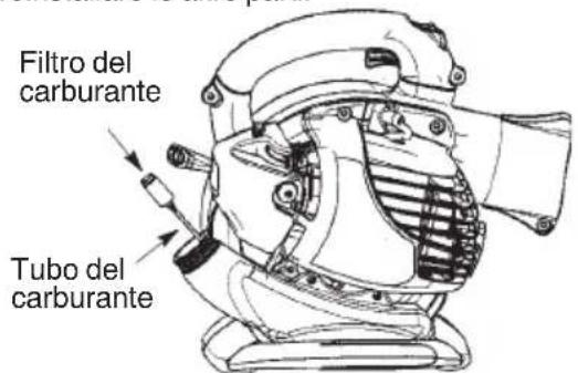 MCCULLOCH GBV 325 - SOSTITUIRE IL FILTRO DEL CARBURANTE - 1