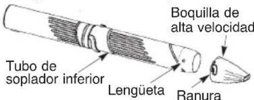 MCCULLOCH GBV 325 - MONTAJE DE LA BOQUILLA DE ALTA VELOCIDAD - 1