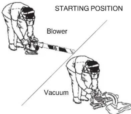 MCCULLOCH GBV 325 - BEFORE STARTING THE ENGINE - 2