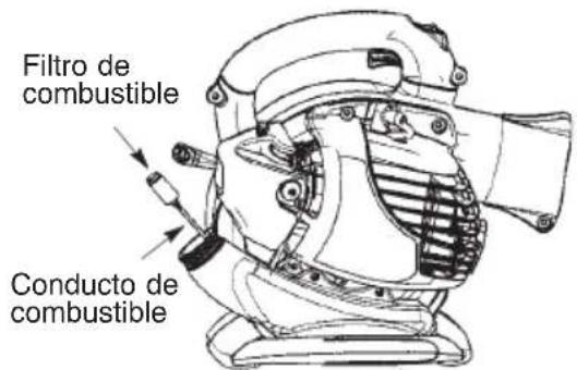 MCCULLOCH GBV 325 - SUSTITUYA EL FILTRO DE COMBUSTIBLE - 1