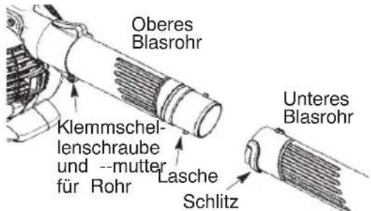 MCCULLOCH GBV 325 - MONTAGE DES GEBLASEMONTAGE DES GEBLASEROHRS - 2