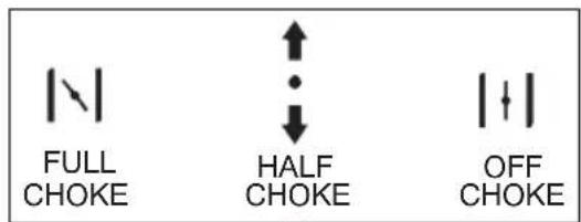 MCCULLOCH GBV 325 - STARTING A COLD ENGINE (or a warm engine after running out of fuel) - 1
