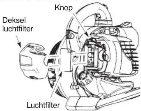 MCCULLOCH GBV 325 - LUCHTFILTER REINIGEN - 1