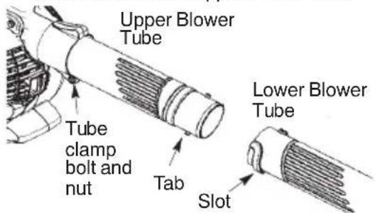 MCCULLOCH GBV 325 - BLOWER TUBE ASSEMBLY - 2