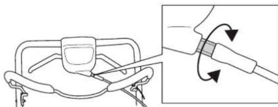 Justieren des Kupplungsdrahts 1