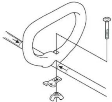 MCCULLOCH T26 CS - Loophandvat monteren - 2