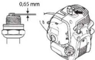 MCCULLOCH T26 CS - Spark plug - 2