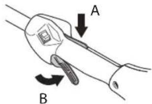 MCCULLOCH T26 CS - Throttle lockout - 1