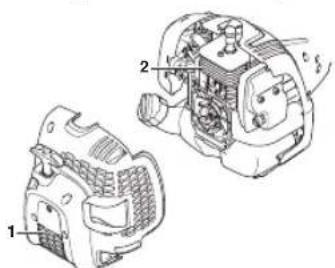 MCCULLOCH T26 CS - Koelsystem - 2