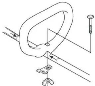 MCCULLOCH T26 CS - Fitting the loop handle - 2