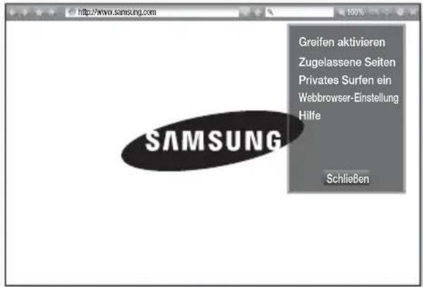 SAMSUNG HTF9759W - Das Einstellungen Menu verwenden. - 1