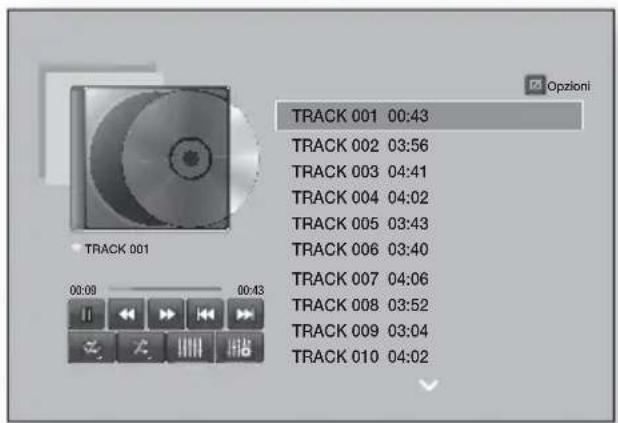 SAMSUNG HTF9759W - Ripetizione delle traccce di un CD audio - 1
