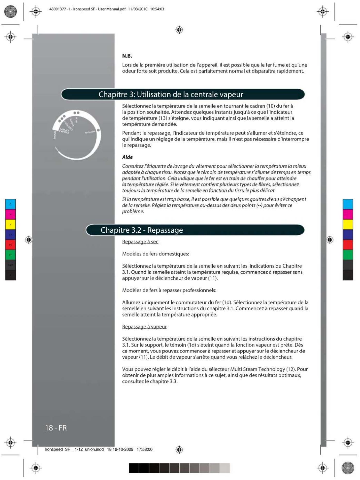 HOOVER SFD 41022 - Modèle de fers à repasser professionnelles: - 1