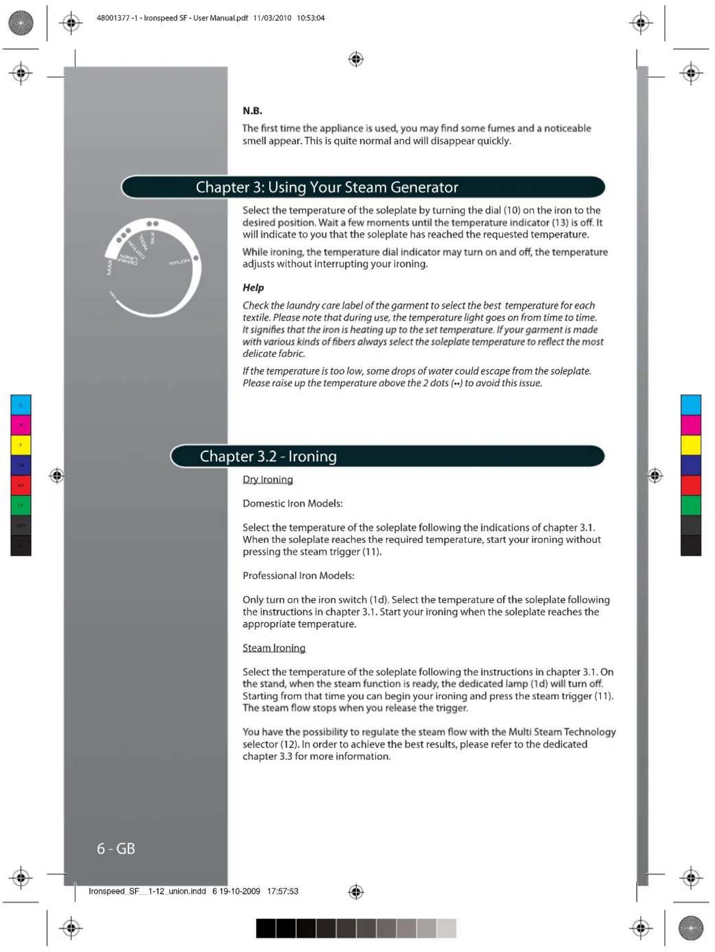 HOOVER SFD 41022 - Professional Iron Models: - 1