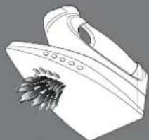 HOOVER SFD 41022 - Hoofdstuk 3.3 - Het kiezen van de juiste temperatuur van de strijkvoet en de stoom. - 4