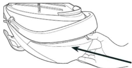 HOOVER SRD 41082 - Kapitel 2.2 - Füllen des Wasserbehalters - 3