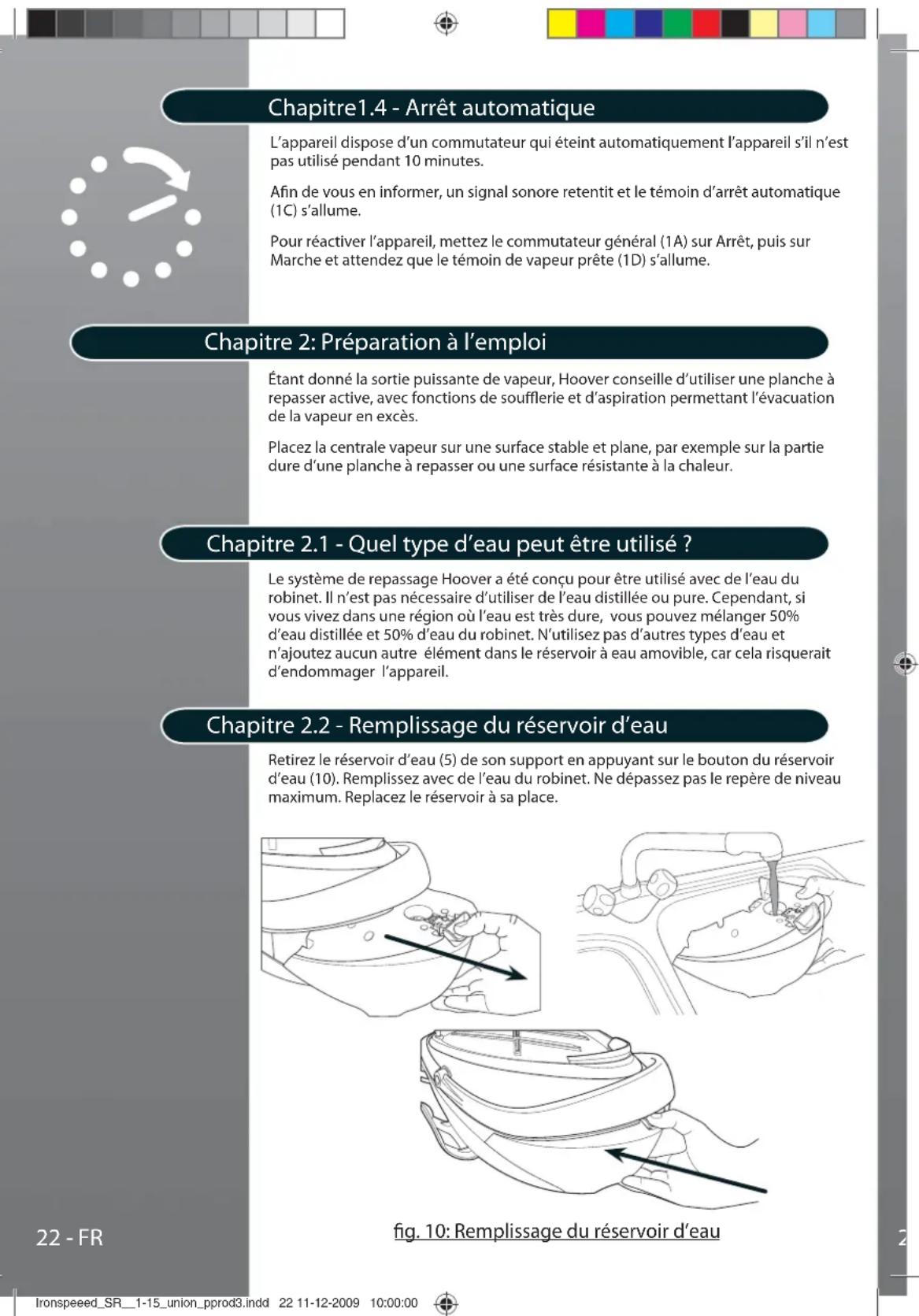 HOOVER SRD 41082 - Instructions importantes de sécurité - 3