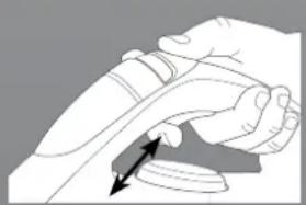 HOOVER SRD 41102 - Hoofdstuk 3.1 - De temperatuur van de strijkvoet reguleren - 4