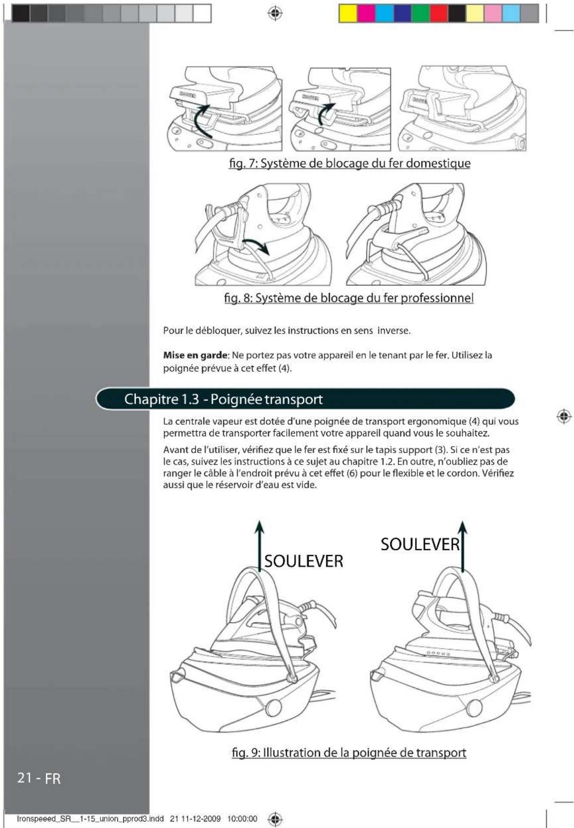 HOOVER SRD 41102 - Instructions importantes de sécurité - 2