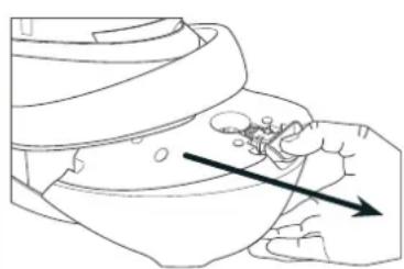 HOOVER SRD 41102 - Kapitel 2.2 - Füllen des Wasserbehalters - 1