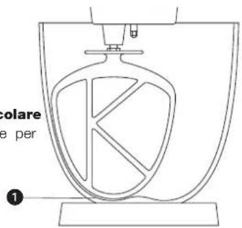 KENWOOD KM084 - come regolare l'altezza degli utensili - 1