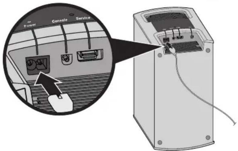 BOSE CineMate 120 - Conexión del modulo Acoustimass a la red electrica - 1