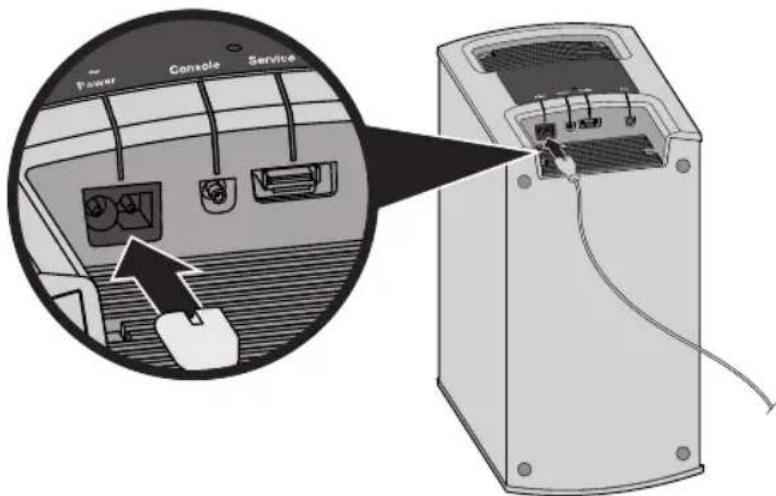 BOSE CineMate 120 - Raccordement du module Acoustimass à la prise secteur - 1