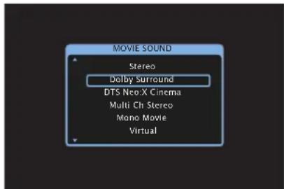 DENON AVRX4100W - ■ Passage au mode audio - 1
