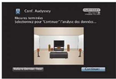 DENON AVRX4100W - Sélectionnez "Continuer" et appuyez ensuite sur ENTER. - 1