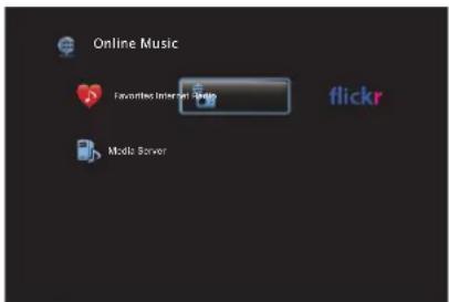 DENON AVRX4100W - Utilisez △▽◀▷ pour sélectionner “Internet Radio”, puis appuyez sur ENTER. - 1