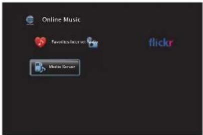 DENON AVRX5200W - Utilisez △▽◀▷ pour sélectionner "Media Server", puis appuyez sur ENTER. - 1