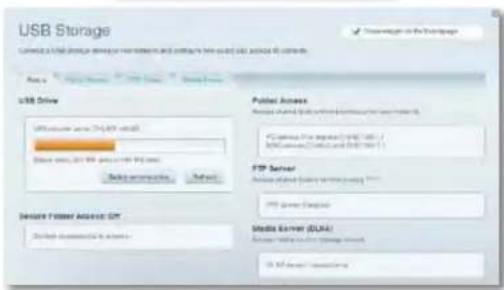 LINKSYS XAC1200 - USB Storage - 1