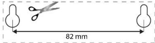 LINKSYS XAC1200 - Wall-mounting template - 1