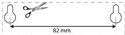 LINKSYS XAC1200 - Schablone für die Wandmontage - 1