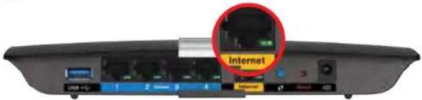 LINKSYS XAC1200 - Zprava,Internetovy kabel neni pripojen - 1