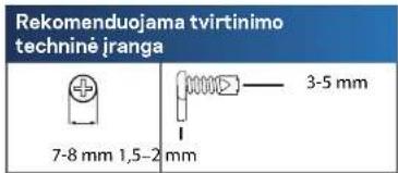 LINKSYS XAC1200 - Tvirtinimas prie sienos - 1